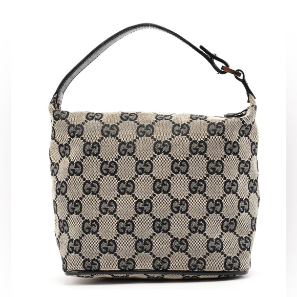 Vintage Gucci GG Canvas Pochette MiniBag Vanity - Picture 1 of 9